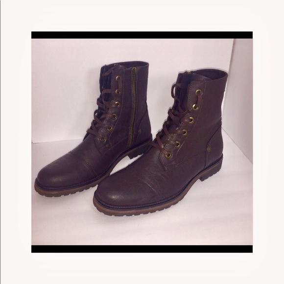 guess boots mens zipper